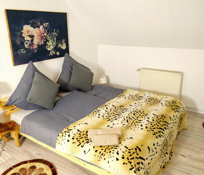 Insgesamt vier einladende Schlafzimmer für bis zu 6 Personen